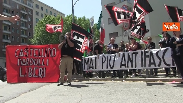 3 - Il sit-in contro l'antifascismo di Forza Nuova