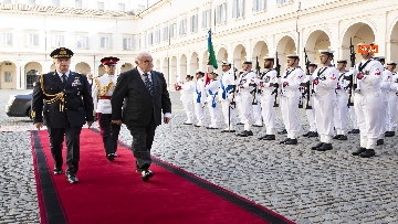 1 - Mattarella riceve il Presidente della Repubblica di Malta