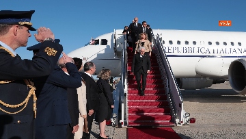 1 - Il Presidente della Repubblica Sergio Mattarella arriva a Washington
