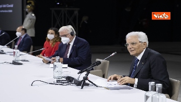 9 - Mattarella e Steinmeier a Milano, gli onori militari per i due presidenti