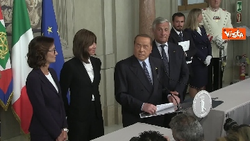 3 - Berlusconi al Quirinale per le Consultazioni