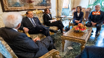 7 - Berlusconi al Quirinale per le Consultazioni