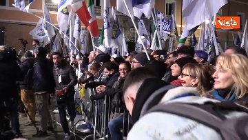 9 - Salvini, Meloni e Berlusconi chiudono la campagna elettorale in Emilia-Romagna a Ravenna, le immagini