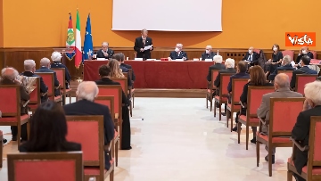 1 - Mattarella alla cerimonia di presentazione degli Studi in onore di Carlo Azeglio Ciampi