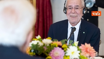 3 - Mattarella incontra il Presidente della Repubblica dell'Austria Alexander Van der Bellen