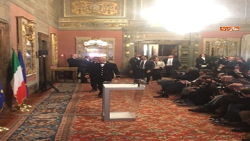 8 - Di Maio, Toninelli e Giulia Grillo al termine delle Consultazioni al Senato