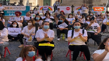 5 - Nidi privati, la protesta a Montecitorio contro il dl Rilancio