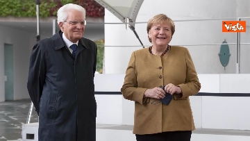 4 - Il Presidente Mattarella a Berlino incontra Angela Merkel