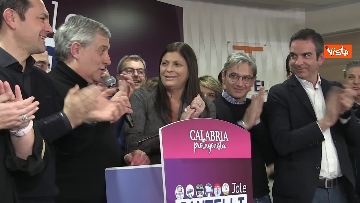 9 - 26-01-20 Jole Santelli vince in Calabria la notte elettorale