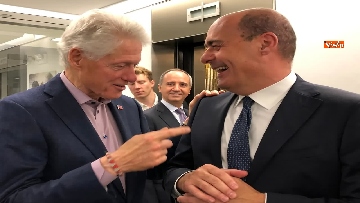 12 - Clinton incontra Zingaretti a New York: 