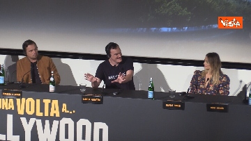 13 - DiCaprio, Tarantino e Margot Robbie presentano 'C'era una volta a... Hollywood' a Roma. Le immagini