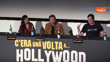 5 - DiCaprio, Tarantino e Margot Robbie presentano 'C'era una volta a... Hollywood' a Roma. Le immagini