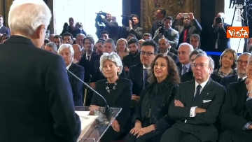 8 - FOTO GALLERY - Mattarella incontra candidati David Donatello al Quirinale
