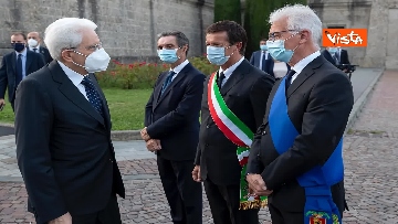 12 - Mattarella a Bergamo per ricordare le vittime del covid, le immagini