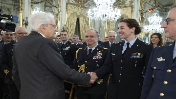 12 - Mattarella partecipa al 96° anniversario dell'Aeronautica Militare