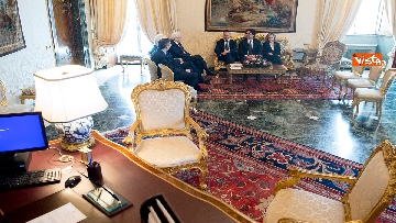 7 - La delegazione M5S guidata da Di Maio al Quirinale per le consultazioni con Mattarella