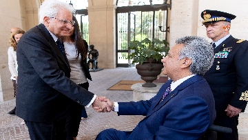 1 - Mattarella incontra il Presidente della Repubblica dell’Ecuador
