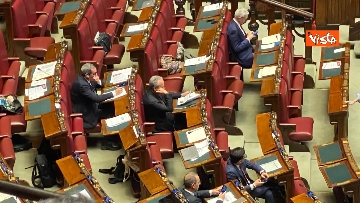 8 - La replica del Presidente Meloni alla Camera sul Consiglio Ue, le immagini