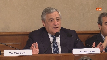 5 - Conferenza di Forza Italia in Senato per presentare 10 proposte per la cultura, presente Tajani