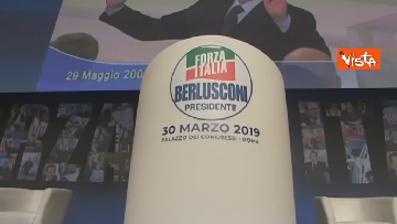 6 - L'assemblea di Forza Italia a Roma con Silvio Berlusconi