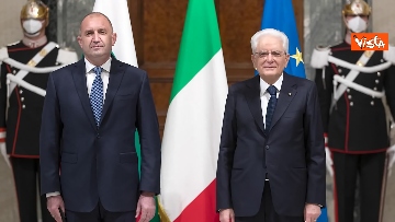 6 - Mattarella riceve il Presidente della Repubblica della Bulgaria