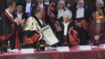 2 - Liliana Segre riceve laurea honoris causa a La Sapienza, le foto