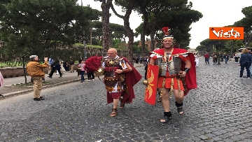 6 - Natale di Roma, il corteo storico ritorna a Circo Massimo