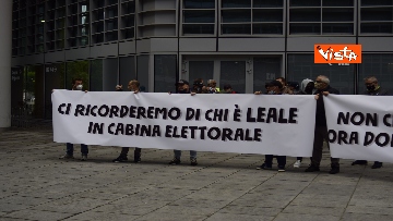 2 - Flash mob tassisti in regione Lombardia a Milano