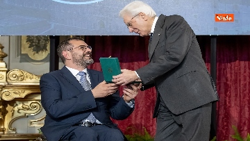 17 - Mattarella consegna le onorificenze OMRI, le immagini