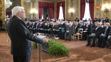 37 - Mattarella consegna le onorificenze OMRI, le immagini