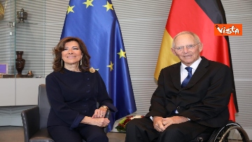 1 - Casellati incontra il presidente del Bundestag Schauble a Berlino