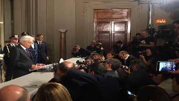 14 - Il discorso integrale di Mattarella dopo la rinuncia di Conte