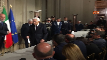10 - Il discorso integrale di Mattarella dopo la rinuncia di Conte