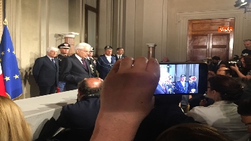 22 - Il discorso integrale di Mattarella dopo la rinuncia di Conte