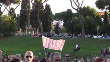 10 - No green pass, le foto della manifestazione a Roma al Circo Massimo