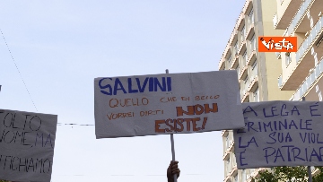 3 - Caso Gregoretti, Catania blindata per il processo di Salvini, le immagini