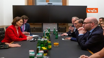 1 - La Russa e Fontana a Vienna incontrano ministro Affari europei, Karoline Edtsatadler