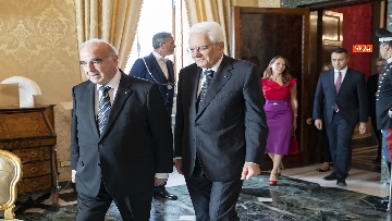 4 - Mattarella riceve il Presidente della Repubblica di Malta