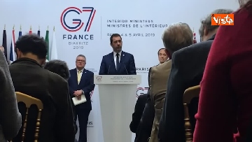 2 - G7, i ministri dell'Interno si incontrano a Parigi, immagini conferenza