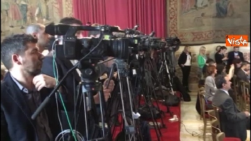 2 - Emma Bonino incontra la stampa dopo il colloquio con Giuseppe Conte
