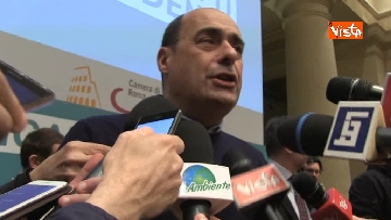 9 - Zingaretti vince alla Regione Lazio, la prima conferenza stampa dopo la riconferma