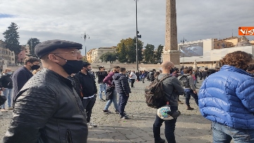 2 - Le immagini della manifestazione del Movimento Impresa Ospitalita a Piazza del Popolo di Roma