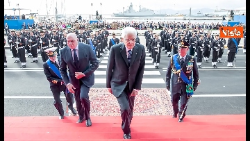 1 - Quattro novembre, la cerimonia a Cagliari con il Presidente Mattarella