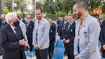1 - L’Italia campione d’Europa arriva al Quirinale per incontrare Mattarella. Le immagini 