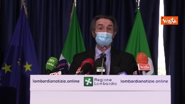 1 - Vaccini in Lombardia, Fontana: “Confidenti che arriveranno molte più dosi”