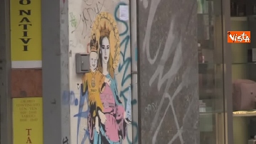 1 - I nuovo murales dello street artist Tvboy a Milano