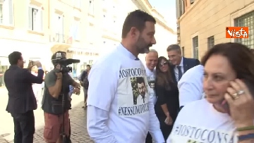 2 - #IoStoConSalvini, senatori Lega in piazza per esprimere solidarietà a ministro dell'Interno
