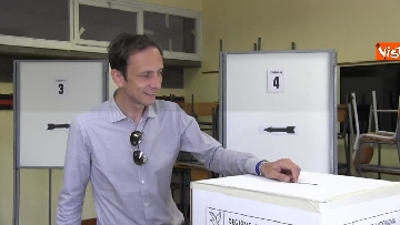 6 - Fedriga, candidato del centro-destra per le elezioni in Friuli-Venezia-Giulia, al voto