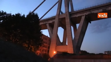 6 - Ponte Morandi, le immagini del luogo del crollo
