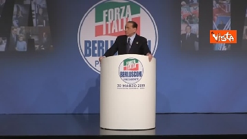 8 - L'assemblea di Forza Italia a Roma con Silvio Berlusconi